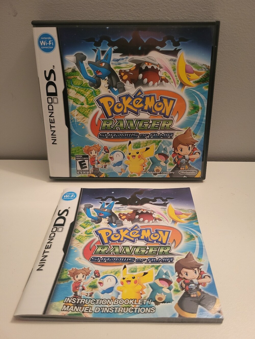 No GAME! Pokemon RANGER - Case And Booklet Only - For Nintendo DS